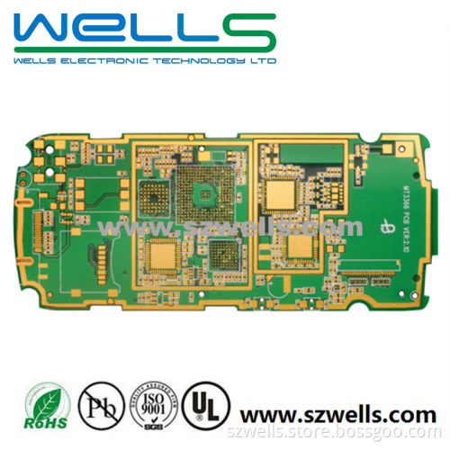 Hard Gold Plating Board, Bonding Flash Gold PCB